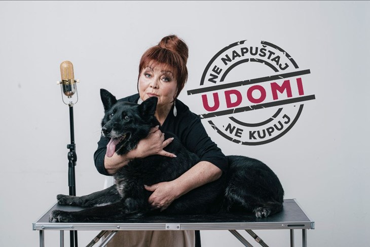 Zdenka Kovačiček u novoj kampanji Prijatelja životinja za udomljavanje pasa